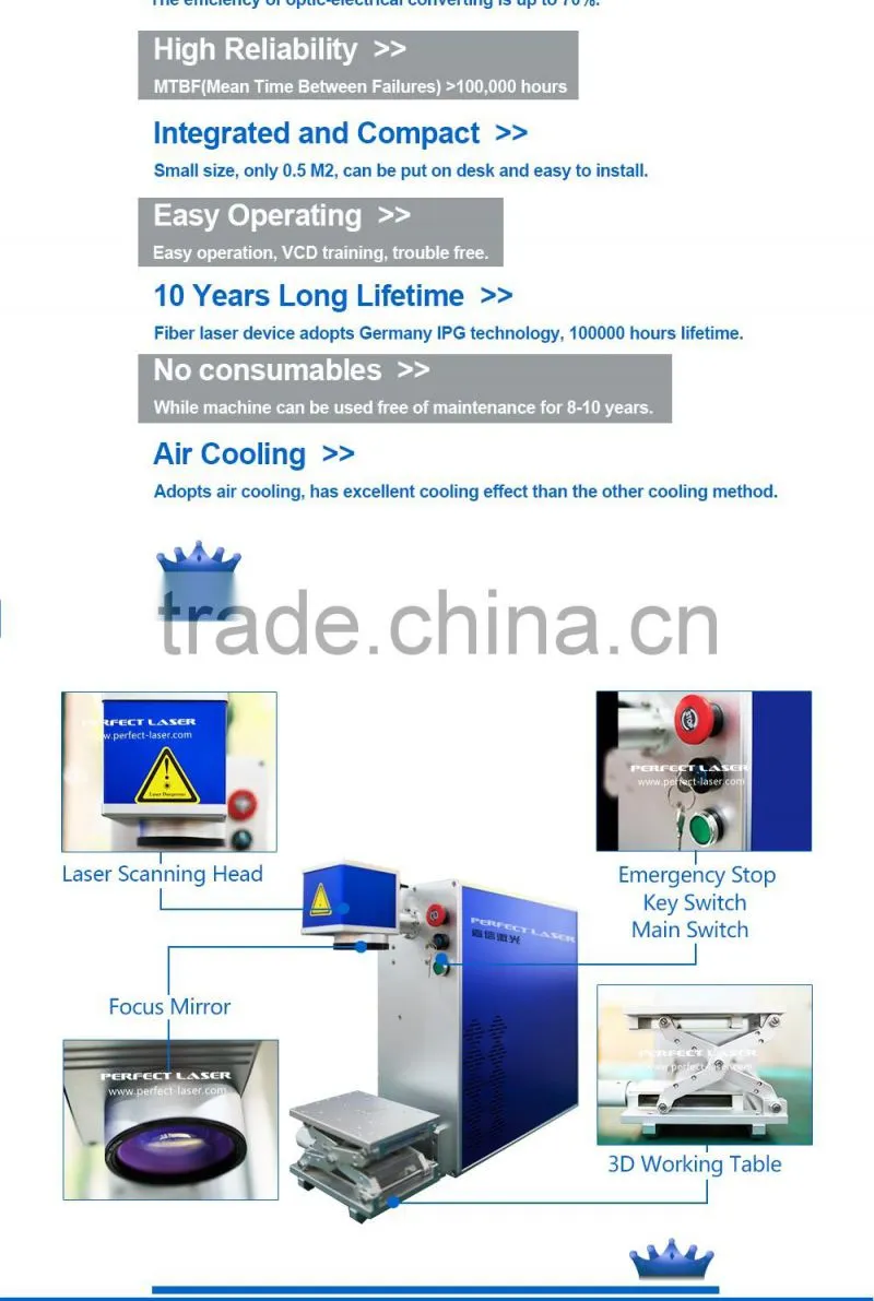Portable fiber laser marking machine for hologram labels with laser marking