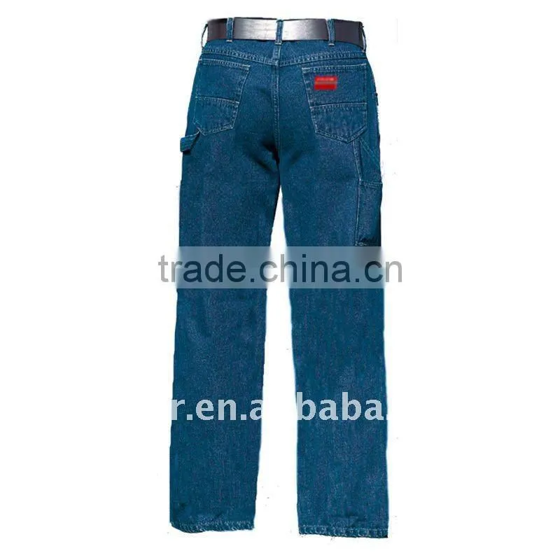 Man's denim Flame Retardant fireproof safety denim pants
