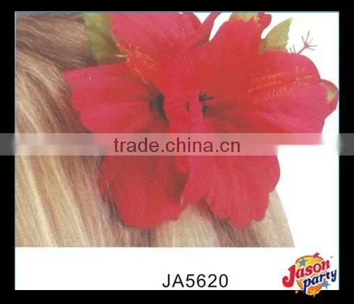 Nude Girl Beach Hawaii Flower Lei Hawaiian Hair Clips