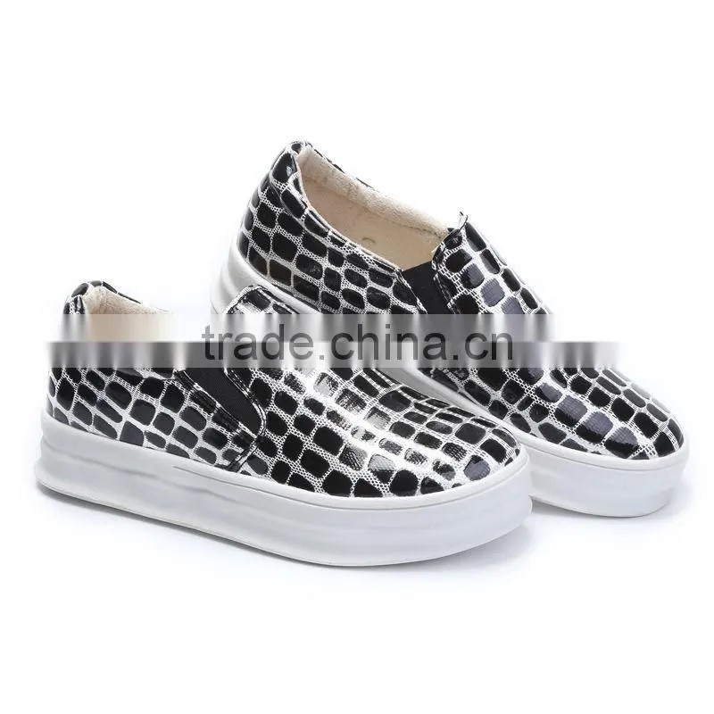 women fashion casual shoes loafer manufacturers made in china factory, best quality casual women shoes sample price cheap