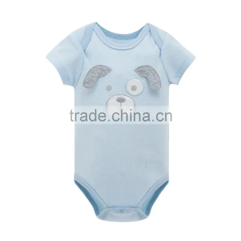 Newborn Boy Clothes Short Sleeve Cotton Baby Rompers For Boy Customes