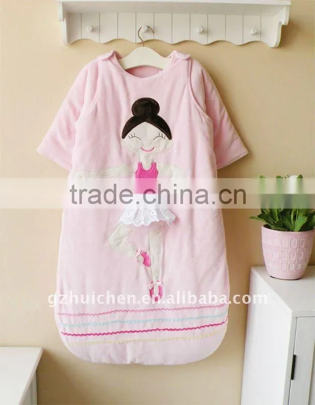 mom and bab 2011 winter baby clothes cotton embroider sleeping bag two ways use