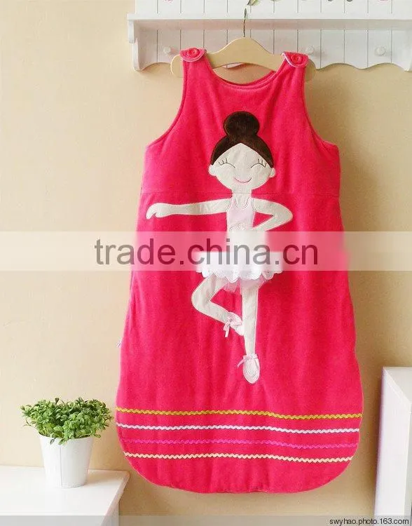 baby clothes cotton embroider sleeping bag
