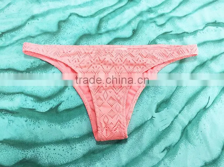 Hot sale swimsuit high quality crochet fabric girls glamour sexy bikini