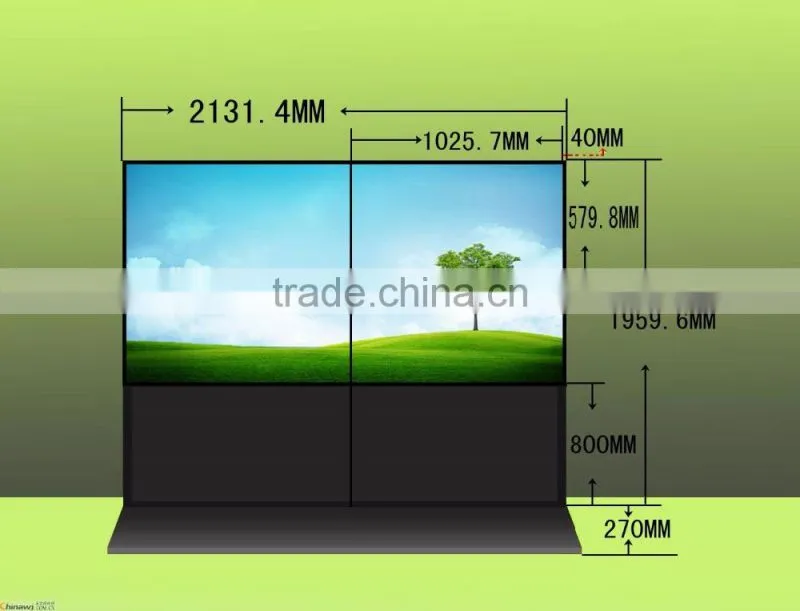 46inch Video Wall for pc monitor / DID video wall / stage led video wall for concert