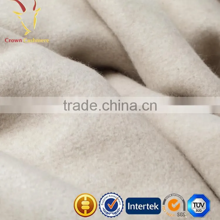Knitted Solid Cashmere Blanket