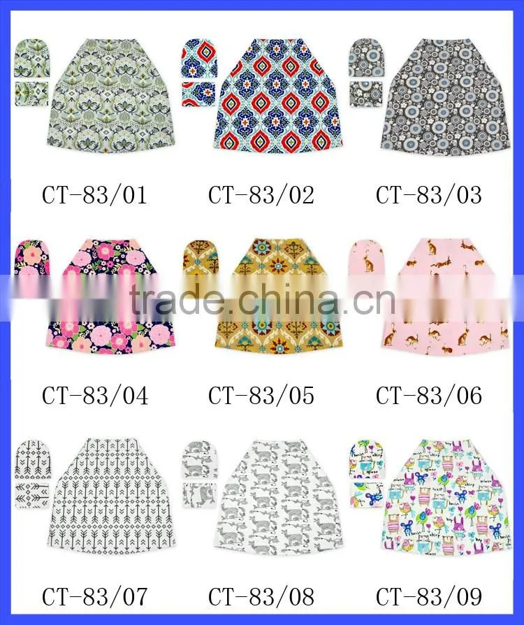 High Quanity Wholesale Baby product Baby Carriage Car Cover With Baby Hat
