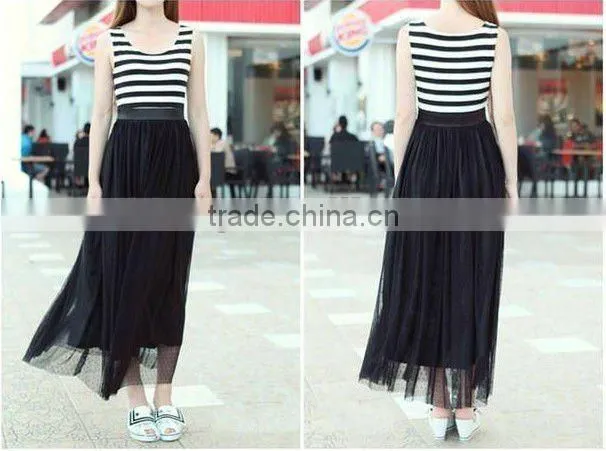Newest Young Woman Long Summer Dresses