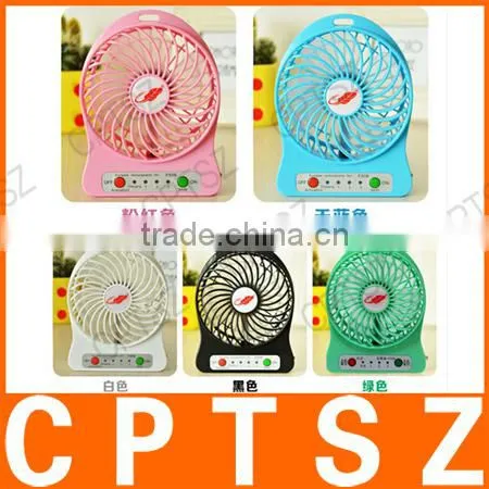 MINI Outdoor Carry Lithium Battery Summer Fan USB Portable Flash Fan Four Models Supper Wind