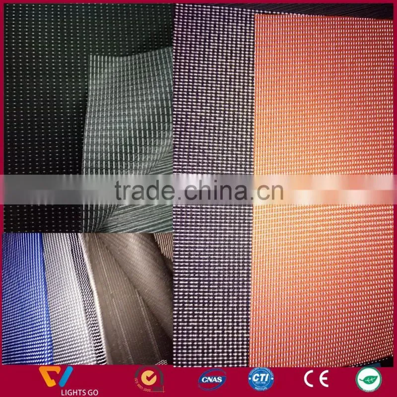 new fantastic glow in the dark newly printed reflective fabric for backpack