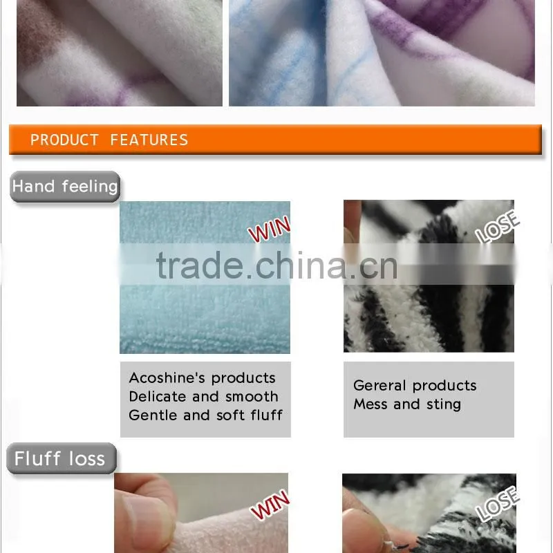 high quality plain yellow twin size ultrasonic air condition quilt