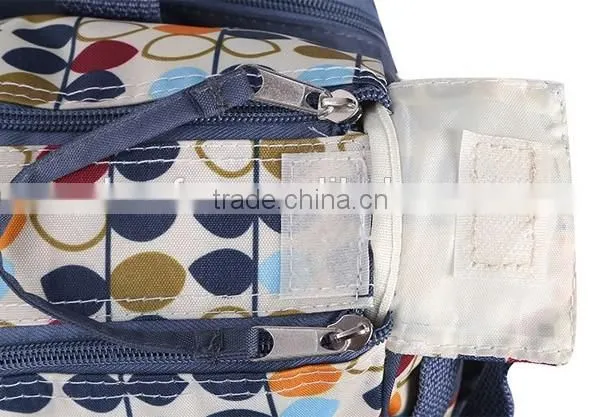 2017 new collection 5pcs per set baby diaper mummy bag wholesale