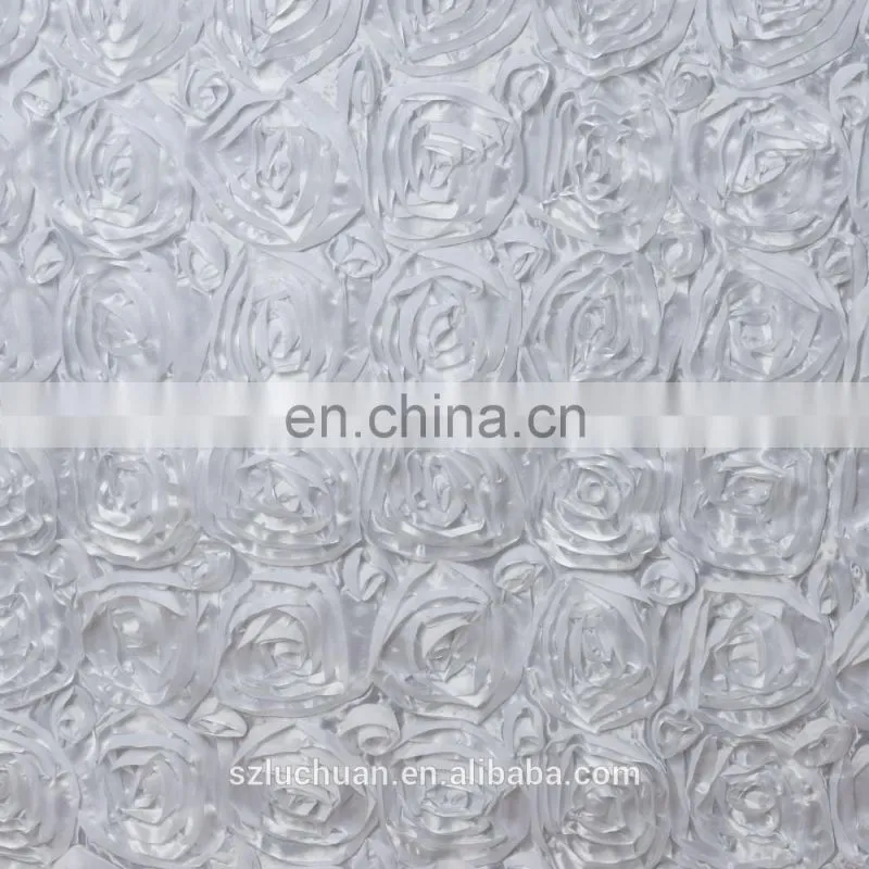 Fashion Design Polyester Satin Suzhou Decoration Wedding Table Skirt