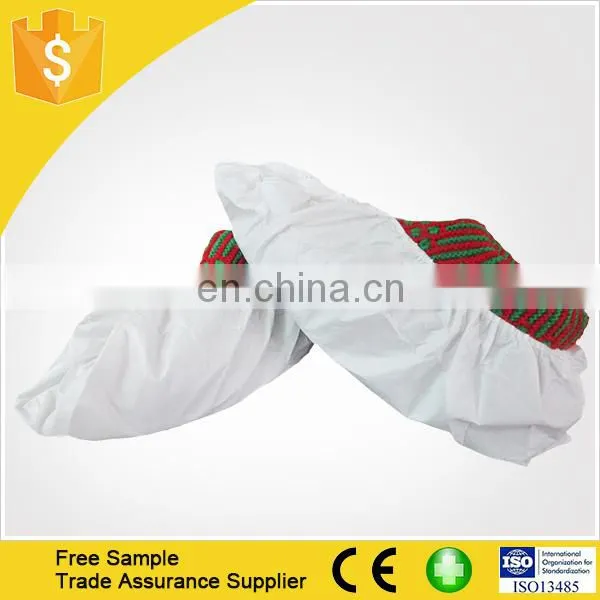 disposable sms non woven shoe cover anti-slip