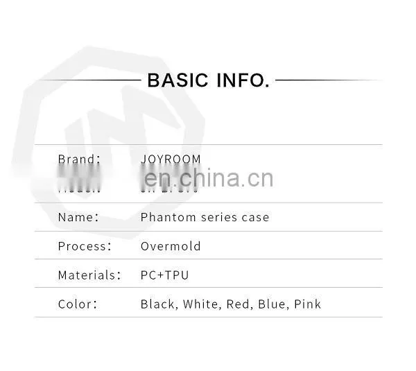 Phantom Series Transparent PC Back Cover Case for iPhone X - White