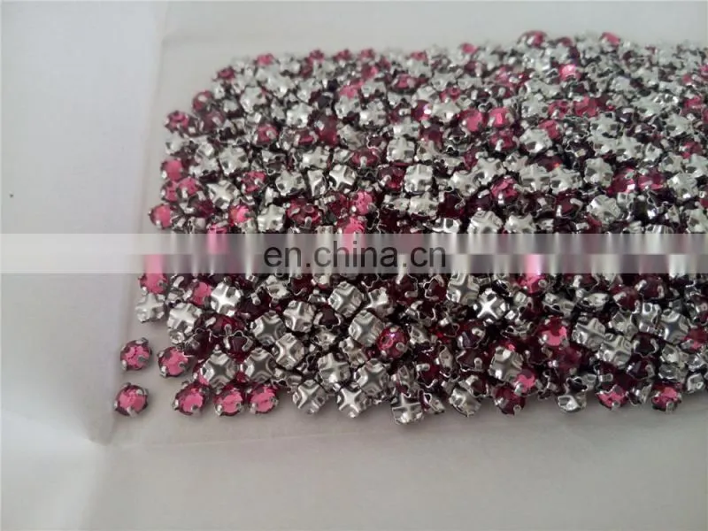 ss16 Crystal Rhinestones With Claw Settings For Garment Decoration
