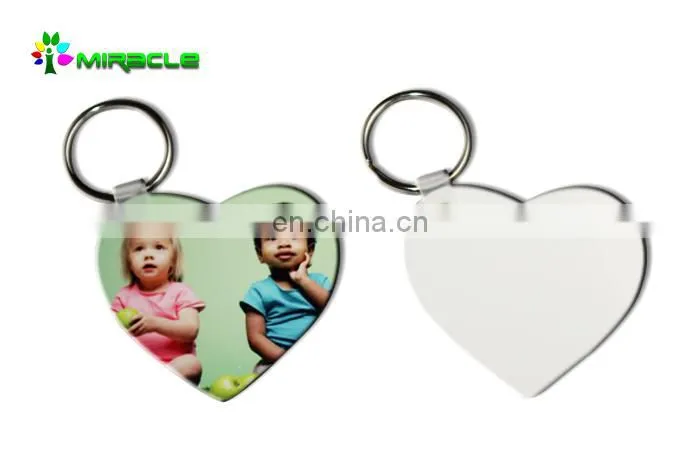 hot and new DIY blank sublimation keychain made in China