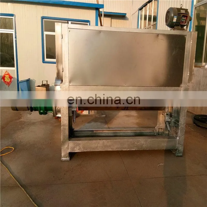 Stainless steel pig cow cattle sheep goat skin hair removal machine|mutton skin dehair machine in United States