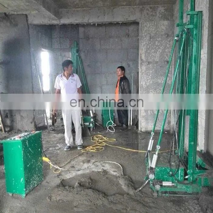 Top selling china robot plaster render machine for wall