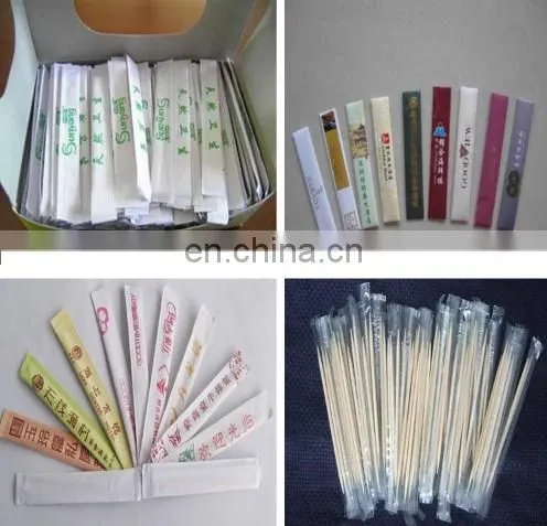 Disposable single bamboo toothpick packing machine with high speed