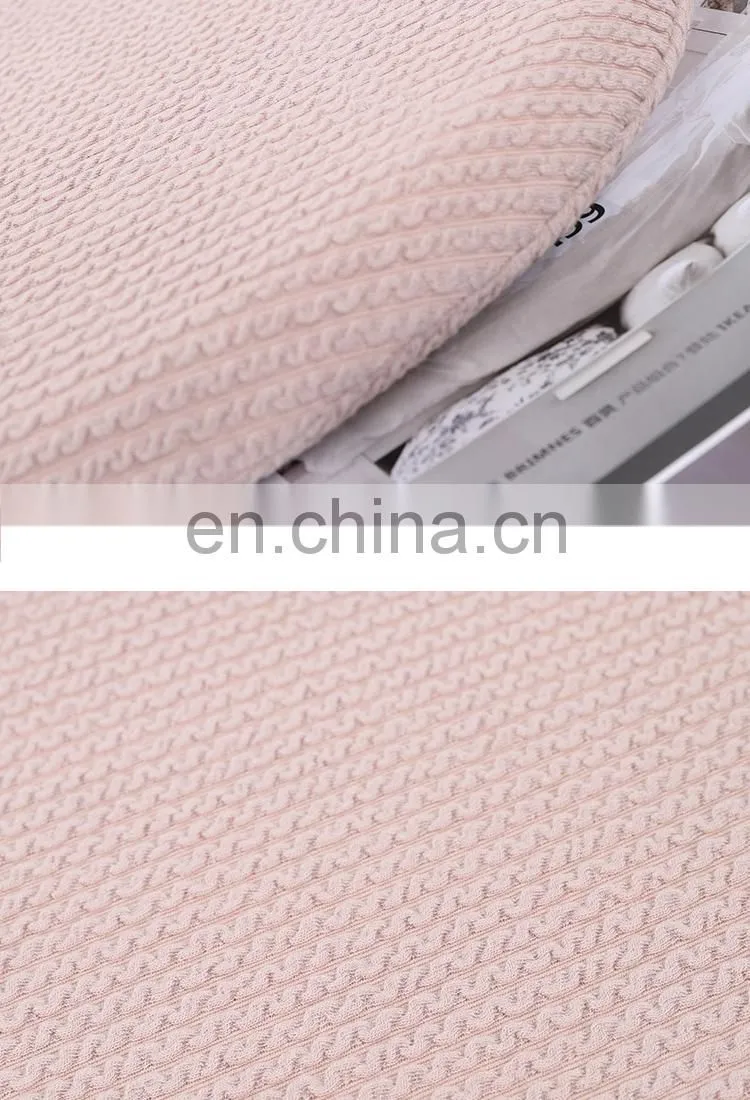 Custom pink chair pad round stool cushions round rattan outdoor home chair seat cushion with memory foam filling