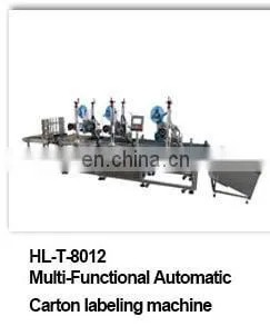 Packaging Production Line Automatic Labeler , Single Labeling Machine Heads