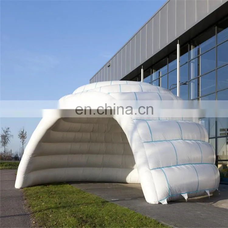 Inflatable Snow Igloo Dome Tent Party Inflatable Stage Cover Tent For Sale