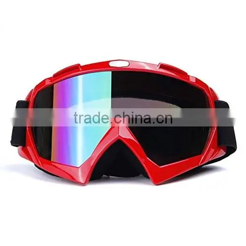 Snowmobile Snowboard Skate Bikeboard Ski Goggles with Wide Vision Anti-fog UV Cut Snow Multicolor Professional Mountain Climbing
