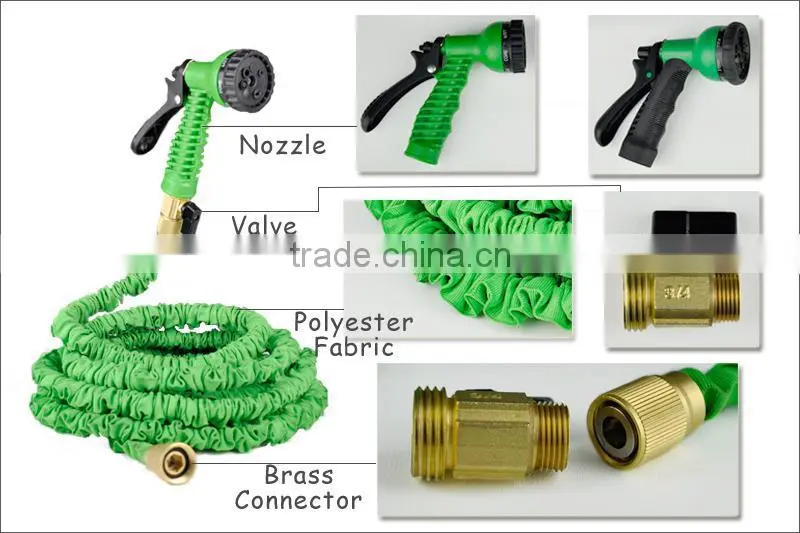(368) High Quanity Industrial Cloth Magic Expandable Retractable Garden Hose Reducer