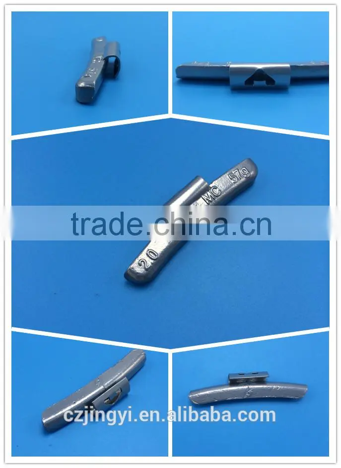 5-60g clip-on wheel balance weights---Fe/Lead/Zinc---good quality from China factory