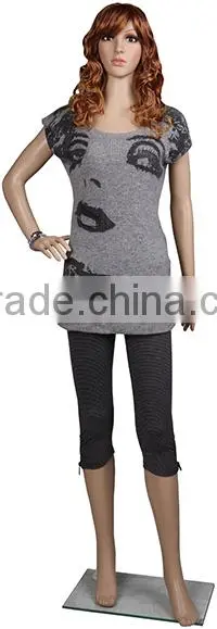 Wholesale shop window skin color make up woman model