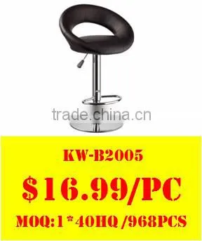 WorkWell cheapest modern new design bar chair,bar stool wih footrest Kw-B2035
