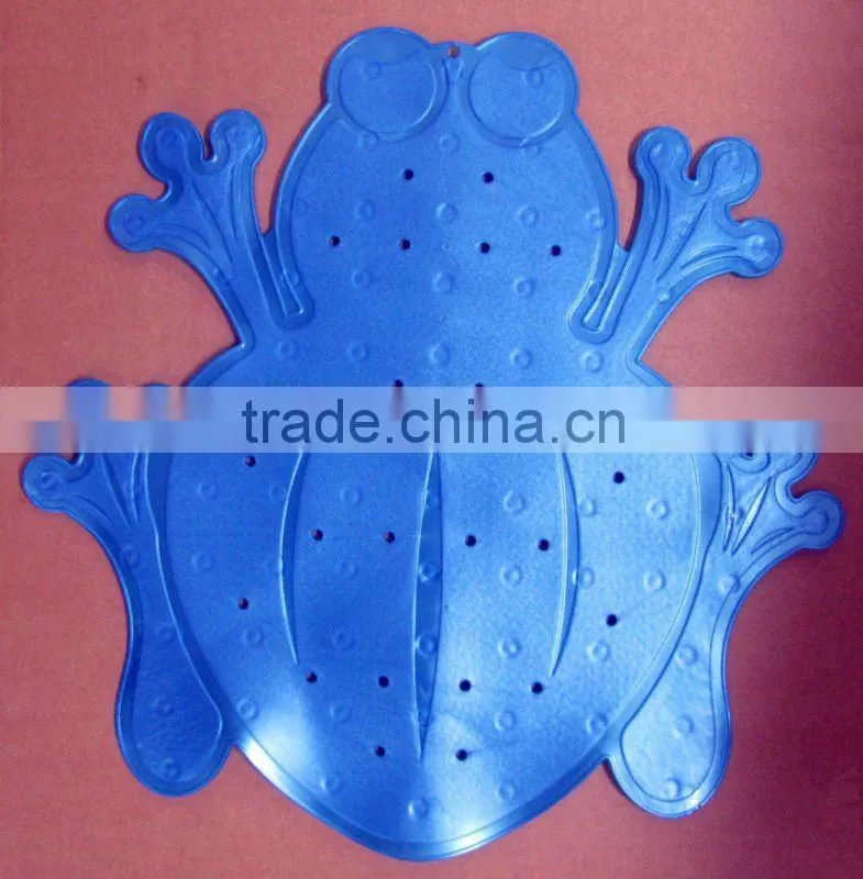 Animal cute design rug pvc floor anti slip mat