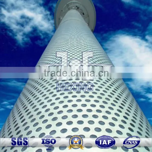 Galvanized Perforated Metal Mesh Used for Building Decoration