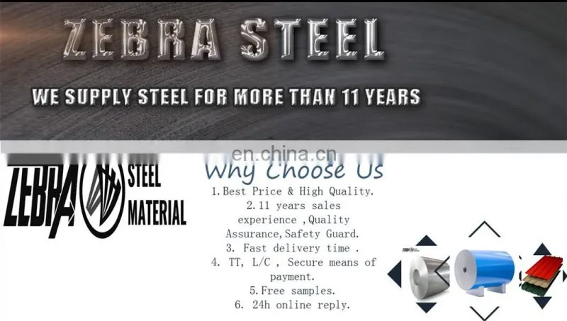 Easy processing color galvanized steel sheet corrugated color steel plate using for roofing Metal construction