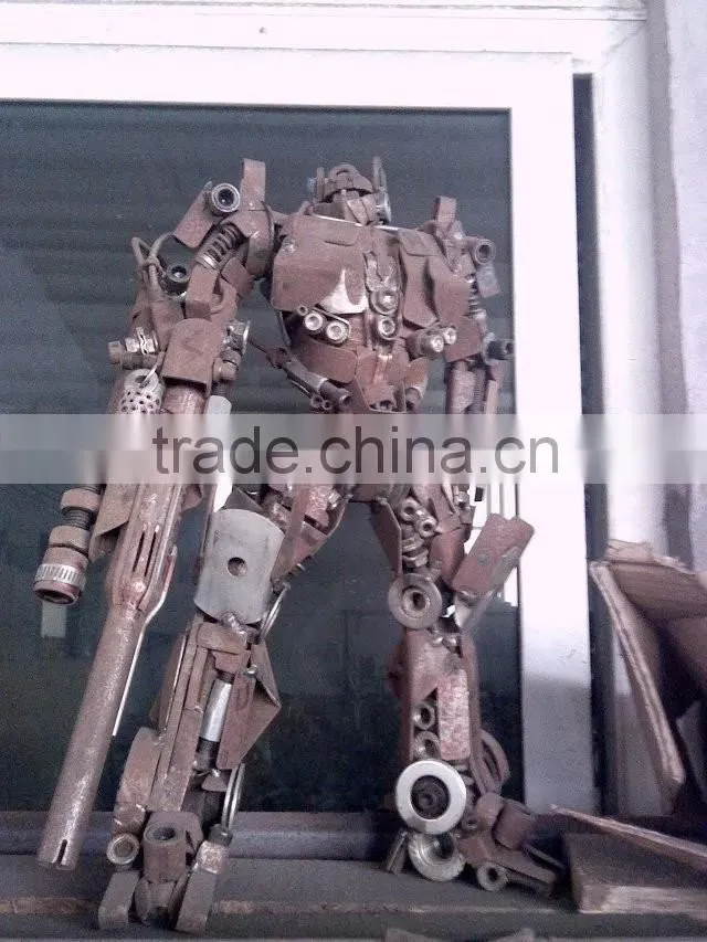 iron sculpture Sentinel Prime iron artistic decoration