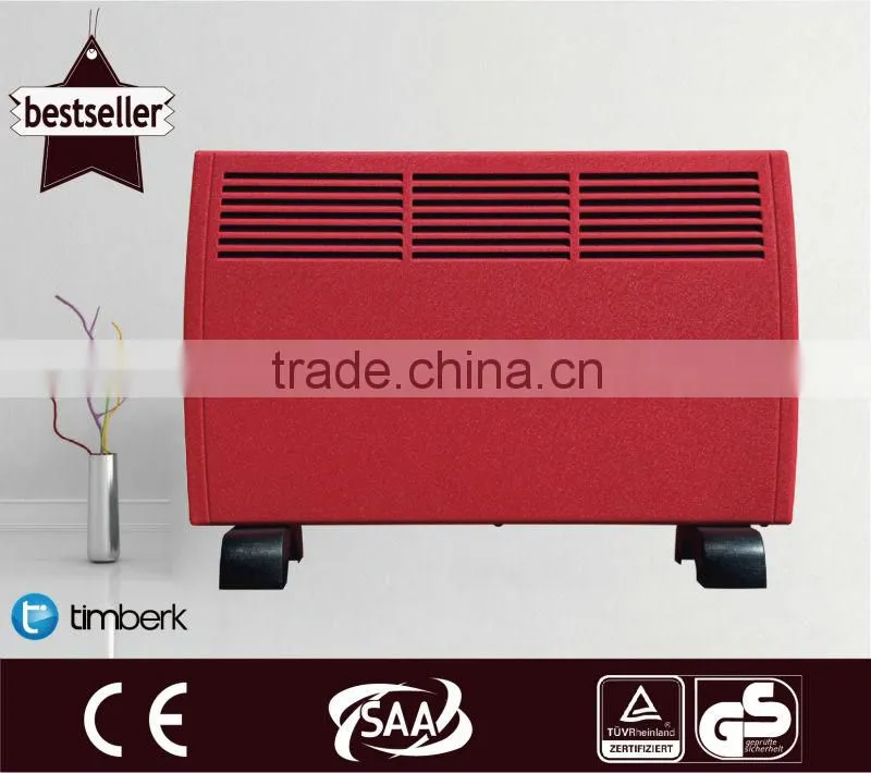 Beautiful colorful red electric panel heater