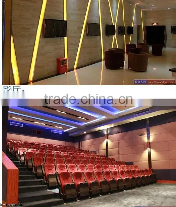 soundproof material of leather acoustic interior wall paneling