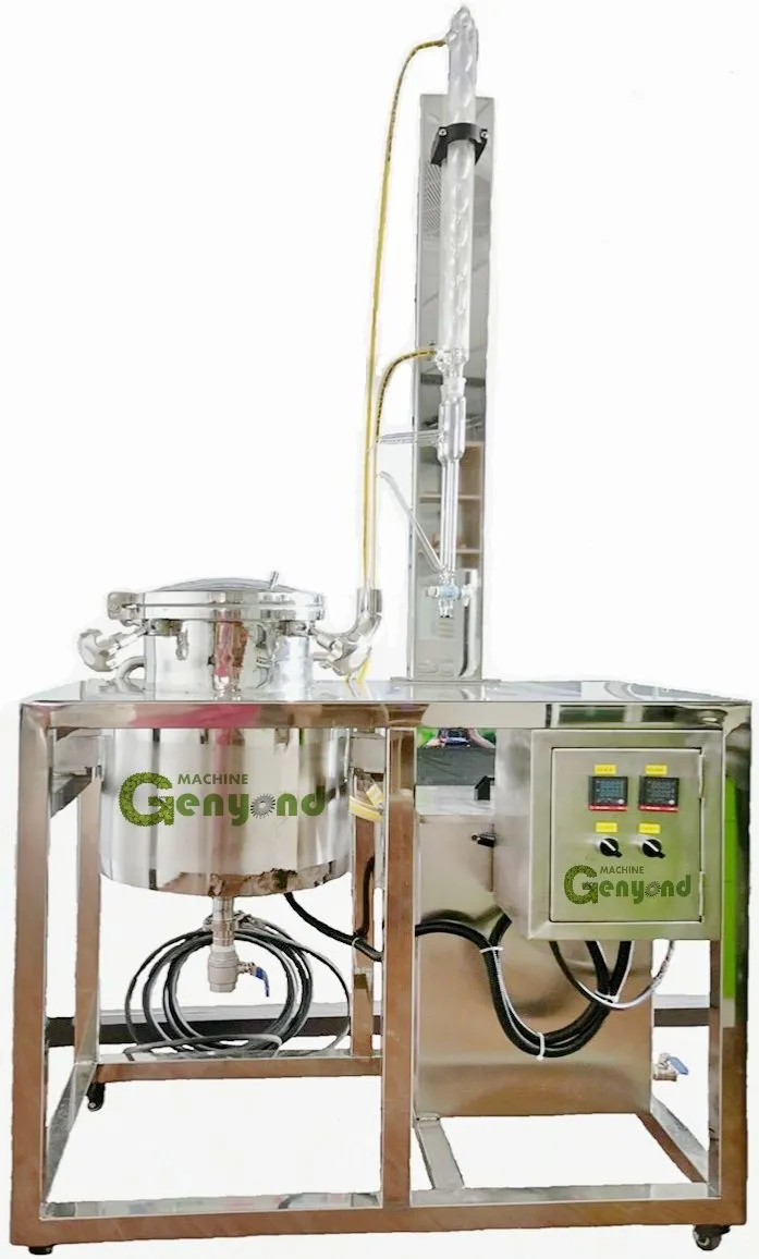 50L Plant Flower Agaric Essential Oil Hydrosol Distiller Distillation Machine Extractor Extraction Machine Extracting Equipment