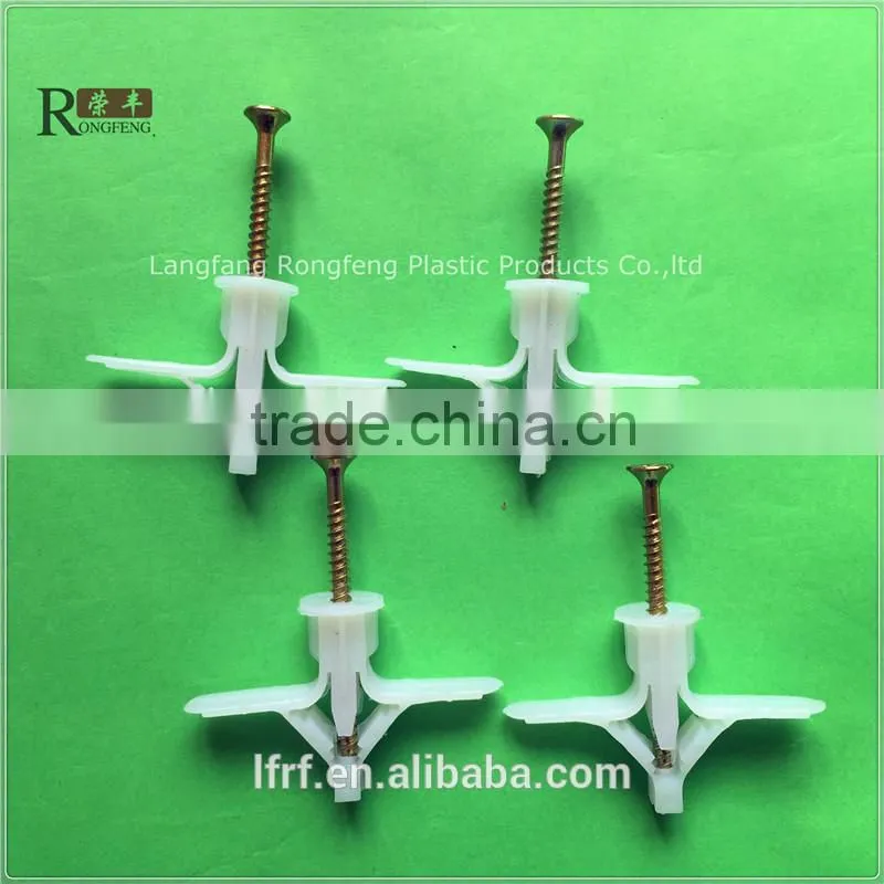 PE insulation fastener with roof nails
