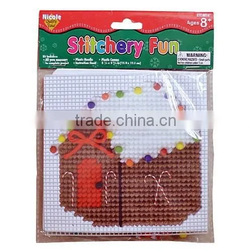 Cross Stitch fun for kids diy craft set