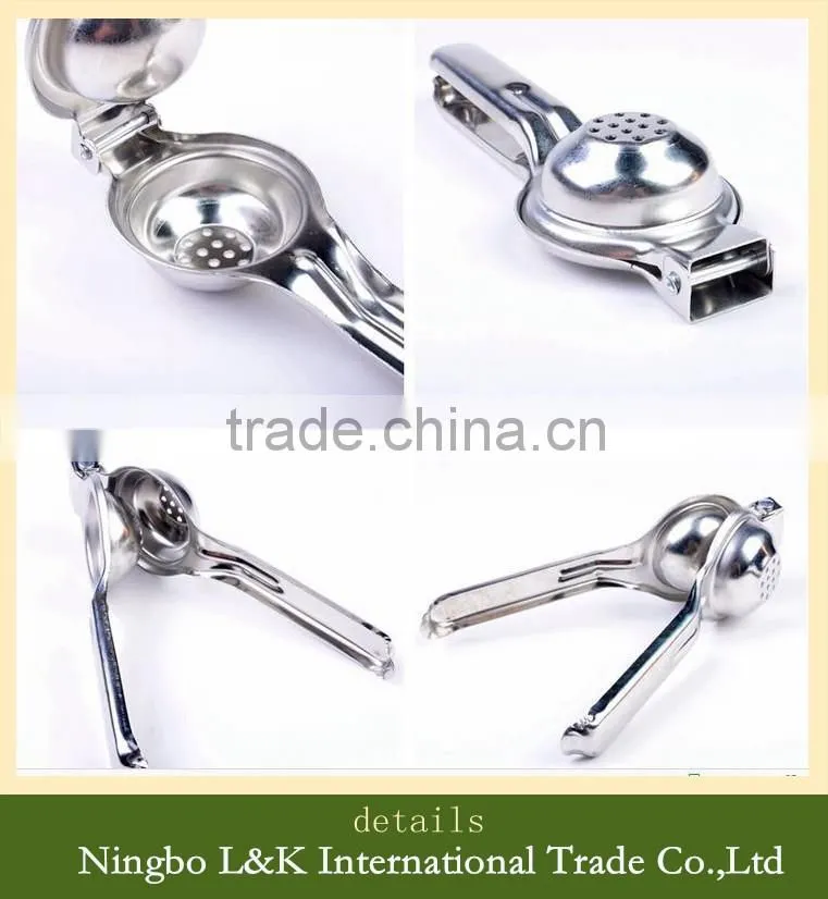 Professional lemon juice press stainless steel lemon squeezer