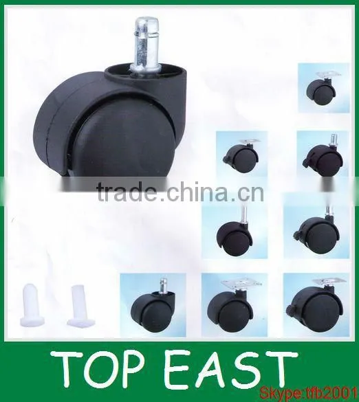 1.5inch 2inch 2.5inch 3inch PP PU PVC caster wheel