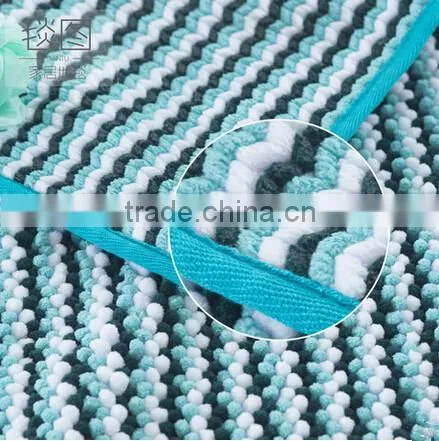 beauty chenille washable bathroom carpet tile prices