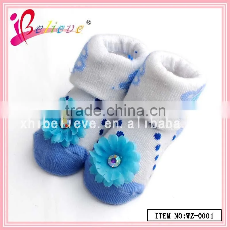 Factory new products baby fancy baby socks bulk wholesale socks with rhinestone