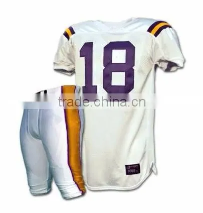 New Custom American Football Uniforms/Tackle Twill American Football Jerseys/Team Race