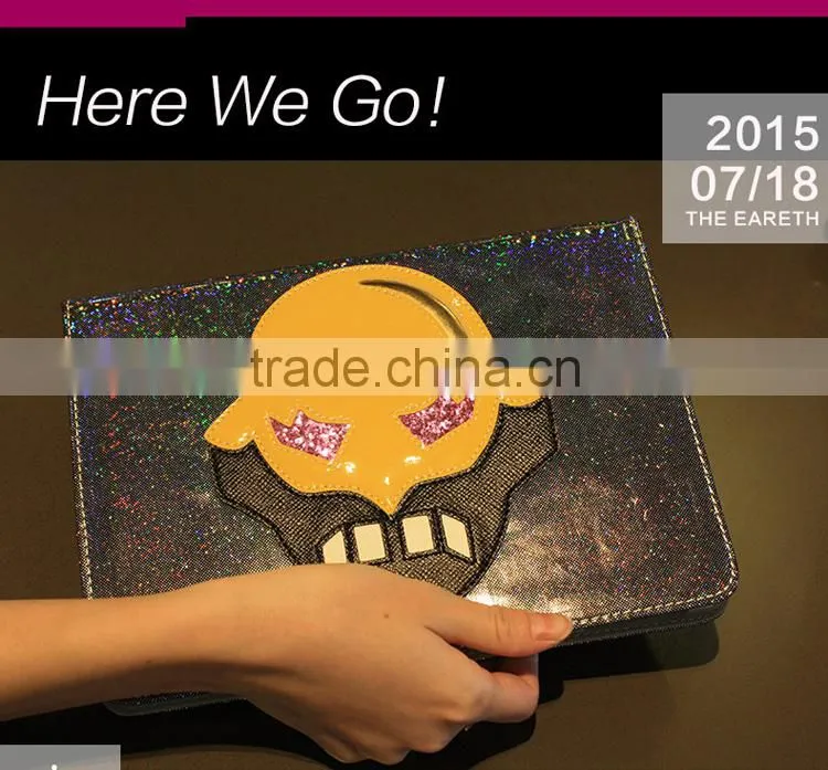 New products Arrival! Fashionable PU Cover and Protective Soft TPU case for iPad.