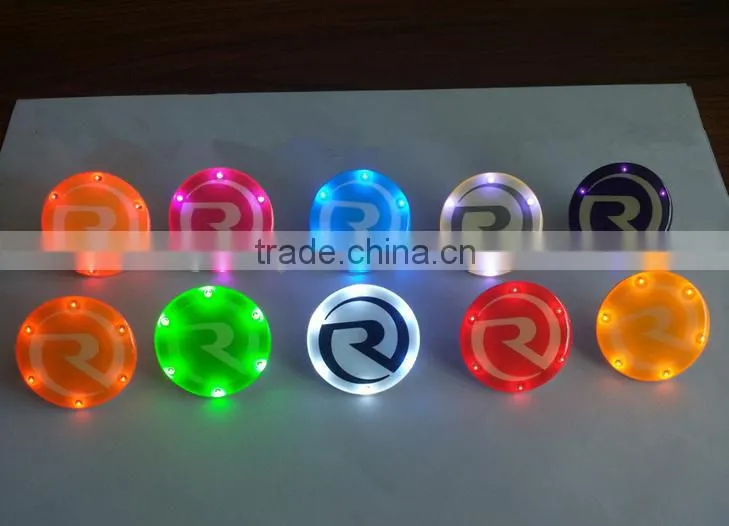 cheap custom flashing tradding phone strap keyring