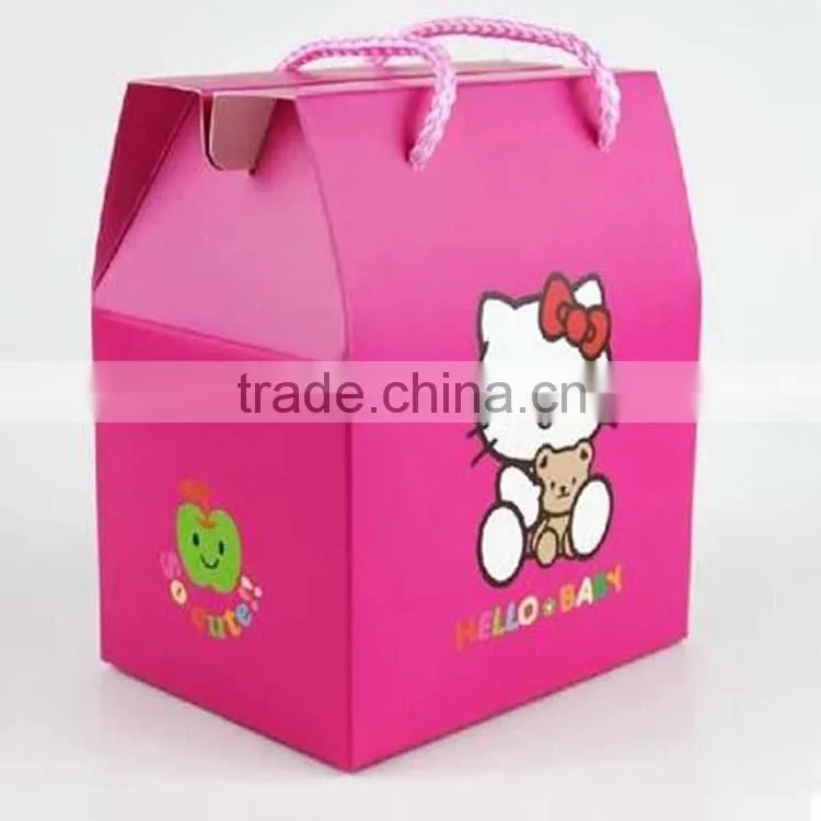 Popular sell custom corrugated packaging box for children's bathing toys