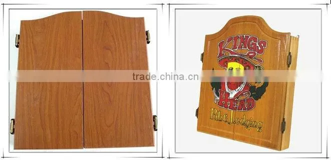 MDF/Solid Wood Dartboard Cabinet For 18inch Dartboard